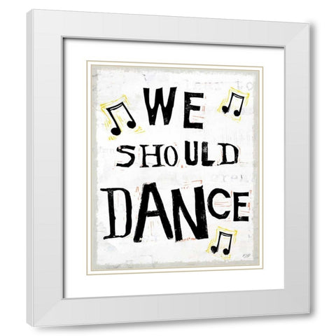 Live to the Fullest II White Modern Wood Framed Art Print with Double Matting by Day, Kellie