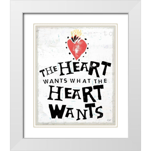 Live to the Fullest III White Modern Wood Framed Art Print with Double Matting by Day, Kellie