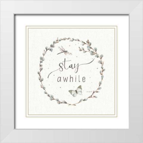 A Country Weekend XIX White Modern Wood Framed Art Print with Double Matting by Audit, Lisa