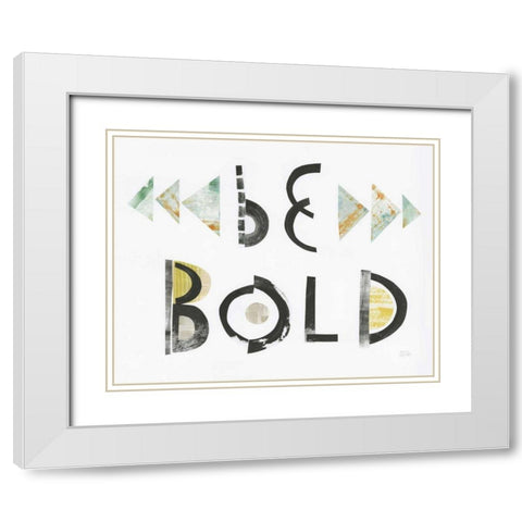 Sweet Sentiments III White Modern Wood Framed Art Print with Double Matting by Averinos, Melissa