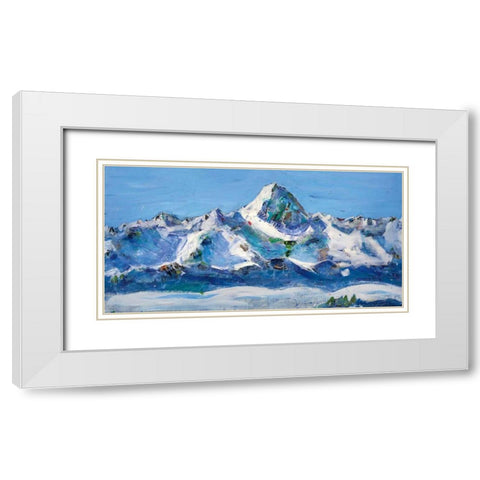 No Limits White Modern Wood Framed Art Print with Double Matting by Day, Kellie
