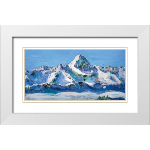 No Limits White Modern Wood Framed Art Print with Double Matting by Day, Kellie