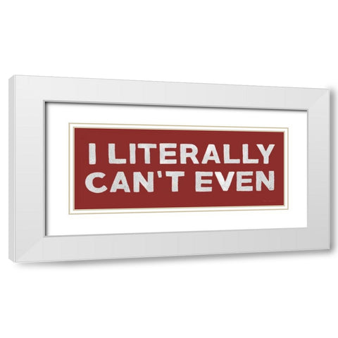 The Boys Sign II White Modern Wood Framed Art Print with Double Matting by Sullivan, Myles