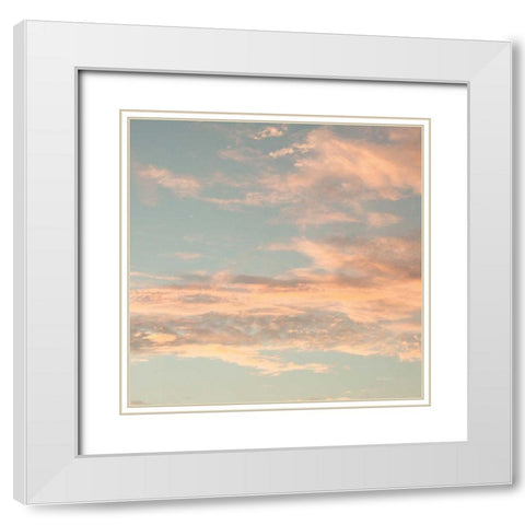 Sea Inspiration III v2 no Words White Modern Wood Framed Art Print with Double Matting by Schlabach, Sue