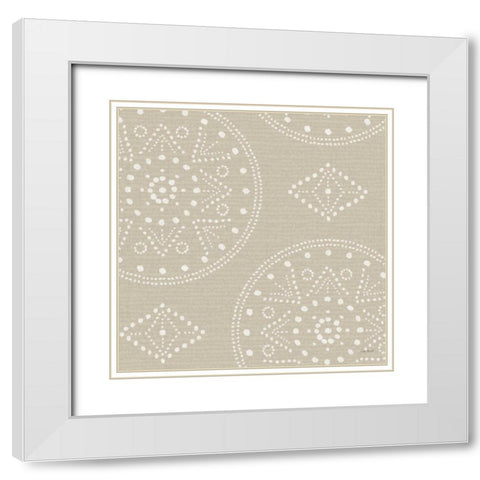 A Woodland Walk XXII White Modern Wood Framed Art Print with Double Matting by Audit, Lisa