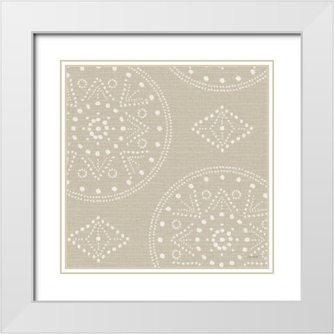 A Woodland Walk XXII White Modern Wood Framed Art Print with Double Matting by Audit, Lisa