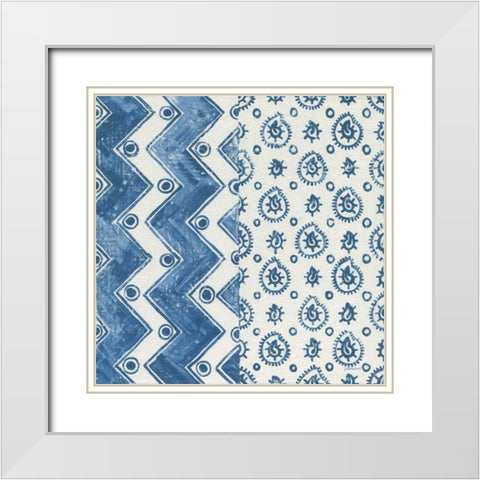 Windjammer I White Modern Wood Framed Art Print with Double Matting by Lovell, Kathrine