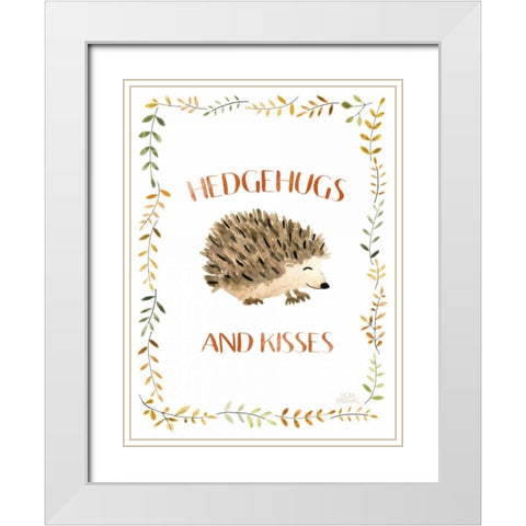 Woodland Whimsy X White Modern Wood Framed Art Print with Double Matting by Marshall, Laura