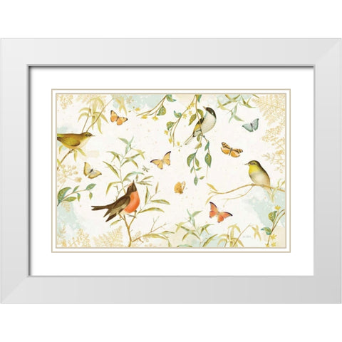 Natures Wisdom I White Modern Wood Framed Art Print with Double Matting by Pertiet, Katie