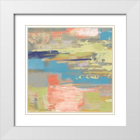Urban Walkway II Bright White Modern Wood Framed Art Print with Double Matting by Vassileva, Silvia
