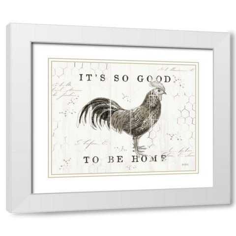 Farmhouse Fresh I White Modern Wood Framed Art Print with Double Matting by Pertiet, Katie