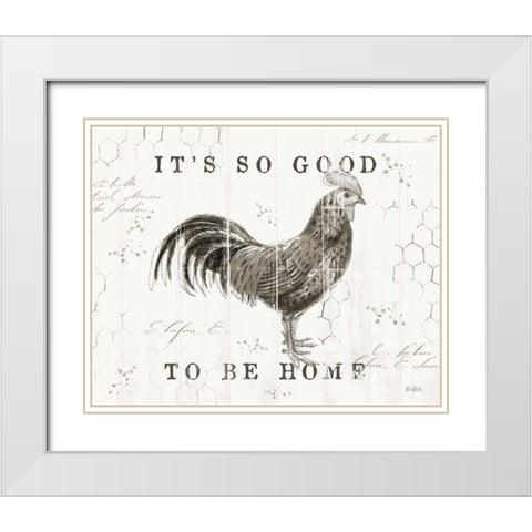 Farmhouse Fresh I White Modern Wood Framed Art Print with Double Matting by Pertiet, Katie