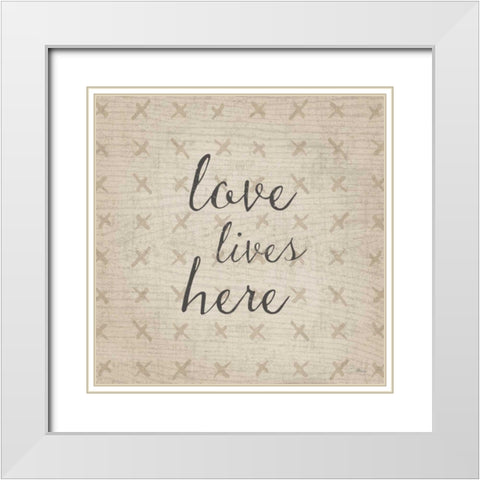 Country Collage VIII White Modern Wood Framed Art Print with Double Matting by Pela Studio