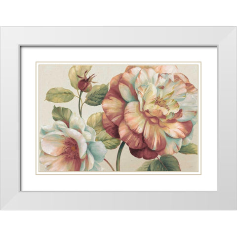 Romantic Afternoon Light II Spice White Modern Wood Framed Art Print with Double Matting by Audit, Lisa