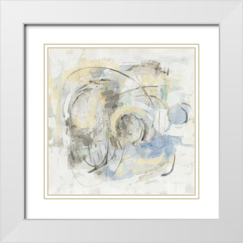Signature White Modern Wood Framed Art Print with Double Matting by Vassileva, Silvia