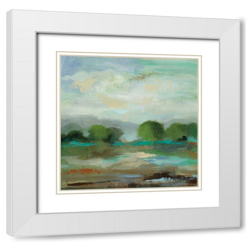 Unexpected Clouds I White Modern Wood Framed Art Print with Double Matting by Vassileva, Silvia