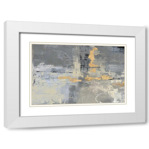 Missing You Crop White Modern Wood Framed Art Print with Double Matting by Vassileva, Silvia