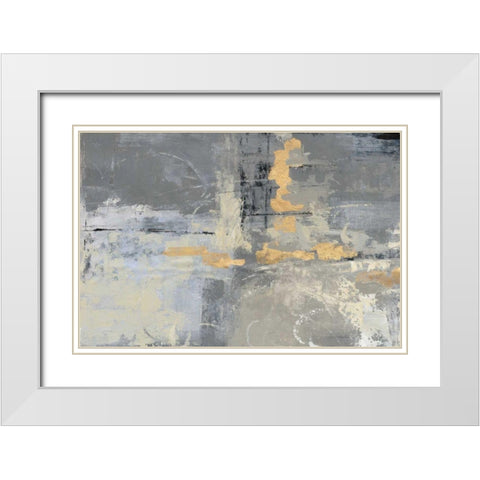 Missing You Crop White Modern Wood Framed Art Print with Double Matting by Vassileva, Silvia