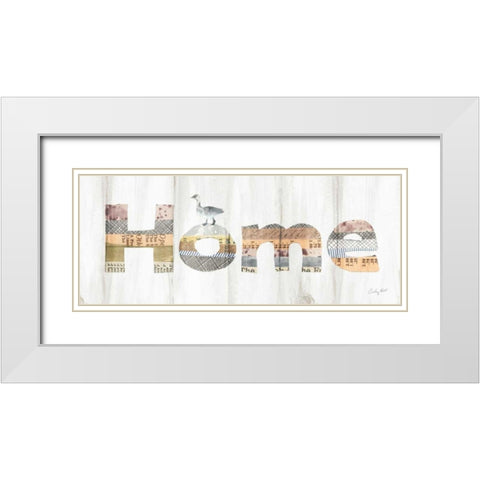 Farm Family III White Modern Wood Framed Art Print with Double Matting by Prahl, Courtney