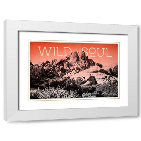 Ombre Adventure II Wild Soul White Modern Wood Framed Art Print with Double Matting by Urquhart, Elizabeth