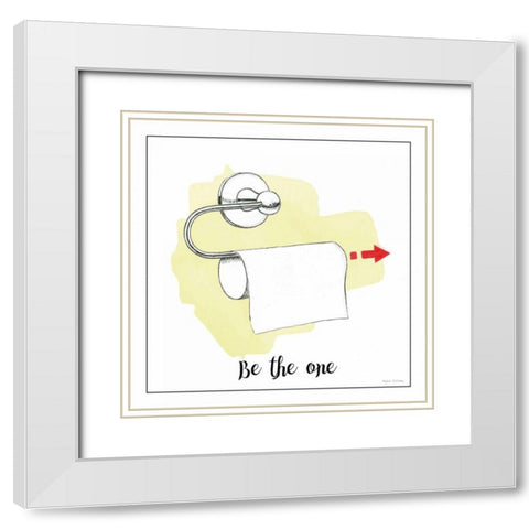 Home Improvement IV with Color Script White Modern Wood Framed Art Print with Double Matting by Sullivan, Myles