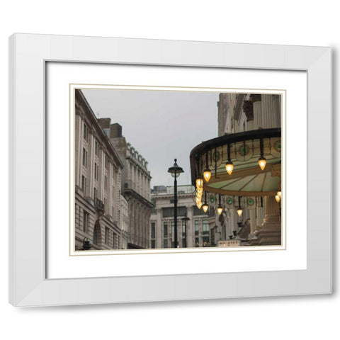 Palladium White Modern Wood Framed Art Print with Double Matting by Bevan, Keri