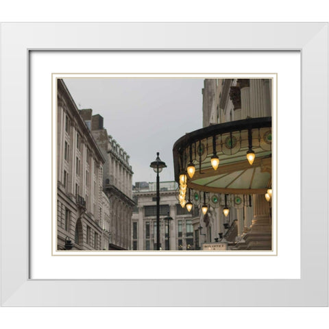 Palladium White Modern Wood Framed Art Print with Double Matting by Bevan, Keri