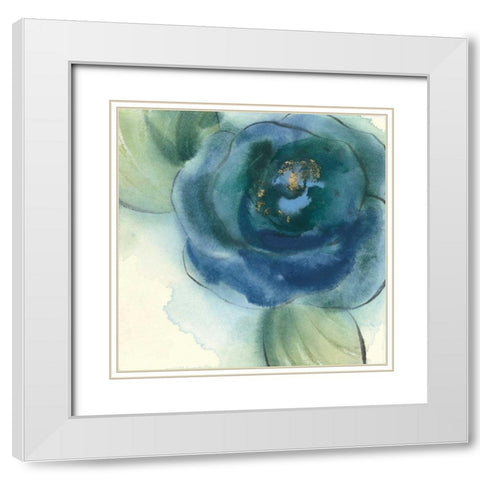 Wannabe Poppies I White Modern Wood Framed Art Print with Double Matting by Paschke, Chris
