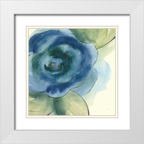 Wannabe Poppies III White Modern Wood Framed Art Print with Double Matting by Paschke, Chris