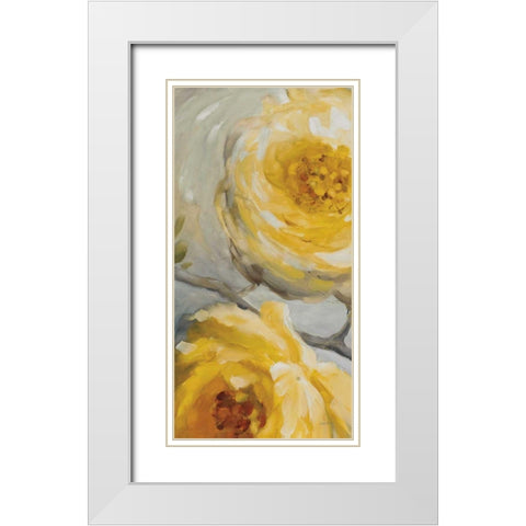 Sunshine XIII White Modern Wood Framed Art Print with Double Matting by Audit, Lisa