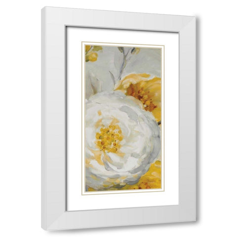 Sunshine XV White Modern Wood Framed Art Print with Double Matting by Audit, Lisa
