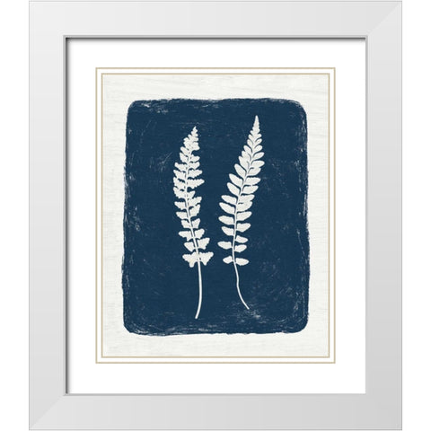 Forest Shadows III White Modern Wood Framed Art Print with Double Matting by Hershey, Moira