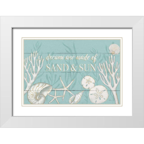 Tranquil Morning I White Modern Wood Framed Art Print with Double Matting by Penner, Janelle