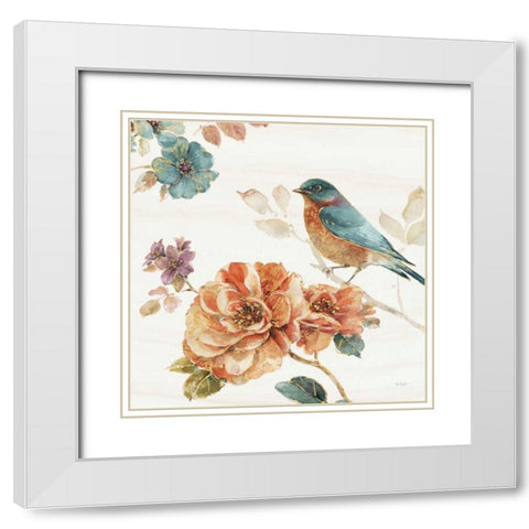 Spiced Nature III Soft White White Modern Wood Framed Art Print with Double Matting by Audit, Lisa