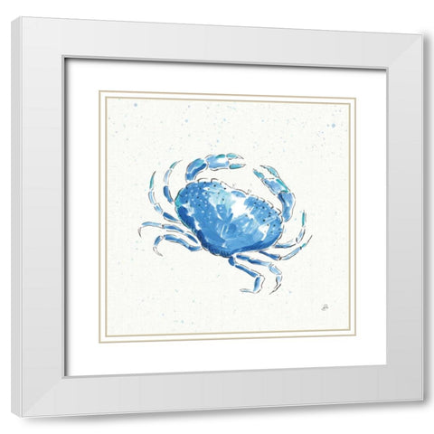 Maritime X White Modern Wood Framed Art Print with Double Matting by Brissonnet, Daphne