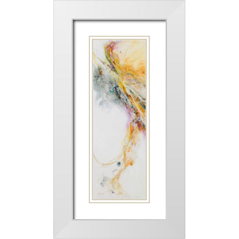 Adrift I White Modern Wood Framed Art Print with Double Matting by Griggs, Jan