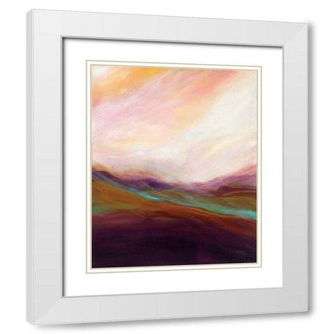 The Dunes White Modern Wood Framed Art Print with Double Matting by Griggs, Jan