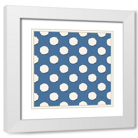 Coastal Life Step 08A White Modern Wood Framed Art Print with Double Matting by Tavoletti, Anne