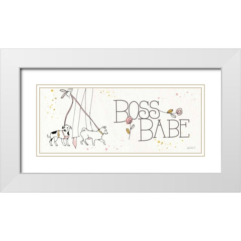 Fashion Feet XI White Modern Wood Framed Art Print with Double Matting by Tavoletti, Anne