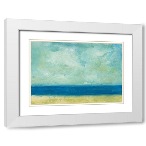 On the Cape IV White Modern Wood Framed Art Print with Double Matting by Warrick, Cheryl