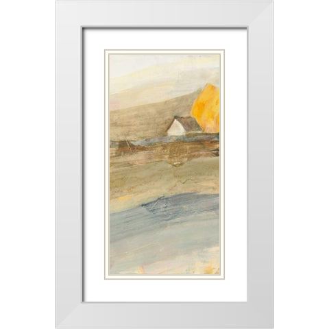 Coming Home III Neutral White Modern Wood Framed Art Print with Double Matting by Hristova, Albena