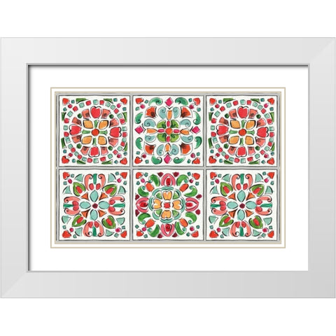 Holiday Wings X White Modern Wood Framed Art Print with Double Matting by Brissonnet, Daphne