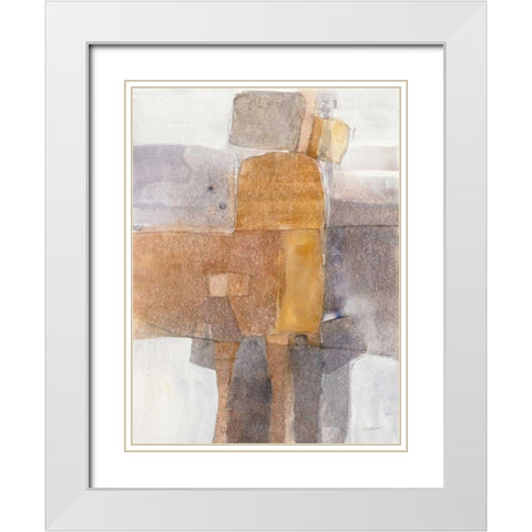 Eight Piece Box White Modern Wood Framed Art Print with Double Matting by Schick, Mike