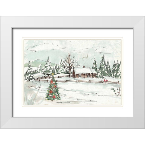 Seasonal Charm X White Modern Wood Framed Art Print with Double Matting by Tavoletti, Anne