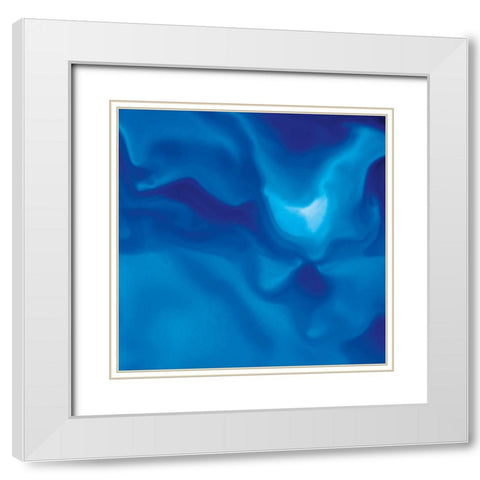 Surface White Modern Wood Framed Art Print with Double Matting by Hershey, Moira