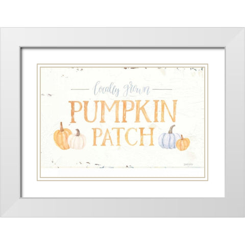 American Harvest Crop White Modern Wood Framed Art Print with Double Matting by Jackson, Jenaya