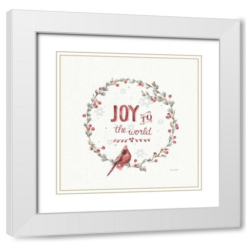 A Christmas Weekend IV White Modern Wood Framed Art Print with Double Matting by Audit, Lisa