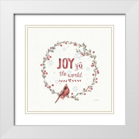 A Christmas Weekend IV White Modern Wood Framed Art Print with Double Matting by Audit, Lisa