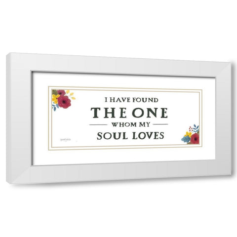 Scripture for Life V White Modern Wood Framed Art Print with Double Matting by Jackson, Jenaya