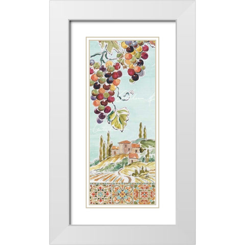 Tuscan Breeze IV White Modern Wood Framed Art Print with Double Matting by Brissonnet, Daphne